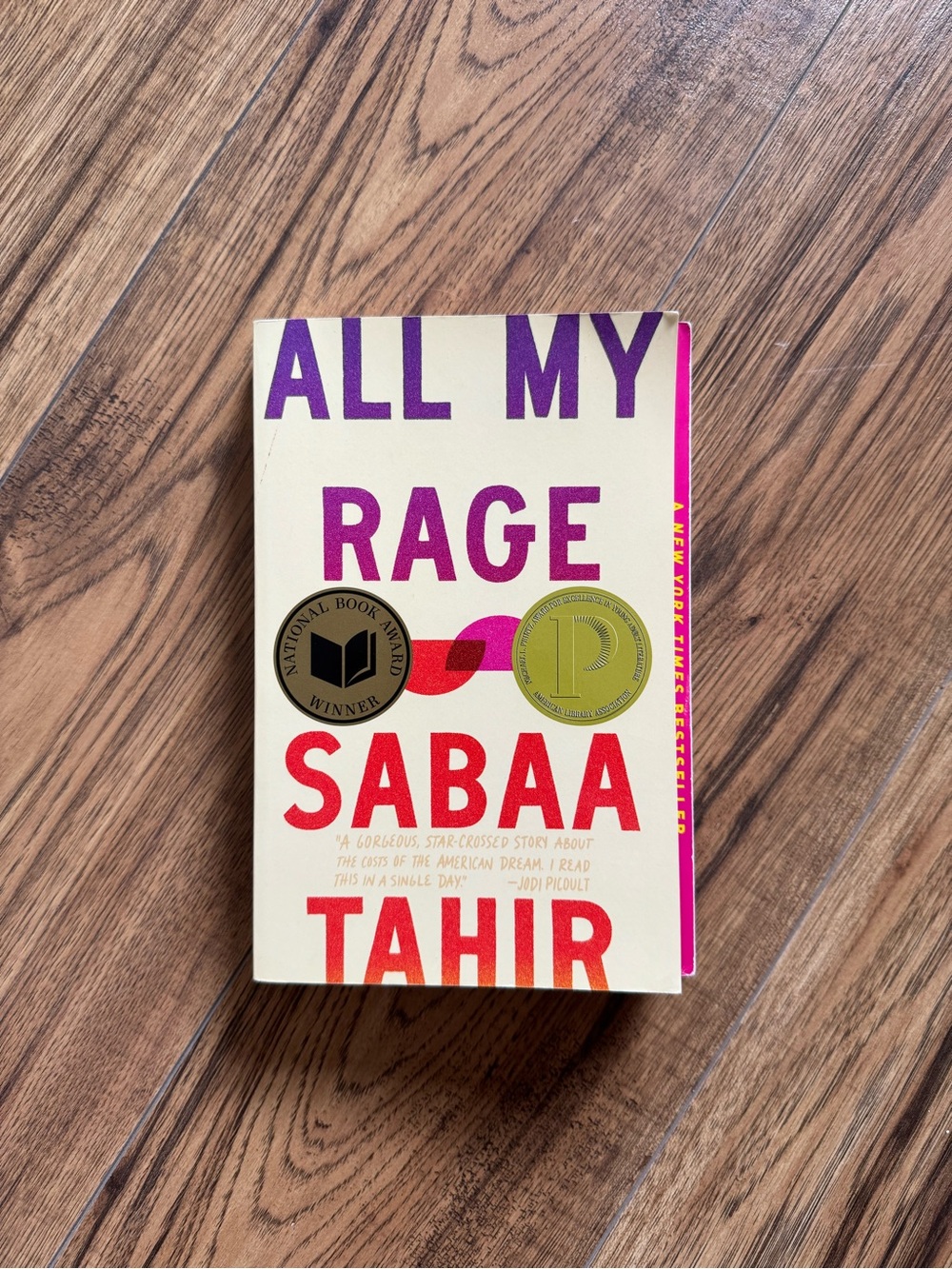 (3 for $15) Book - All My Rage by Sabaa Tahir